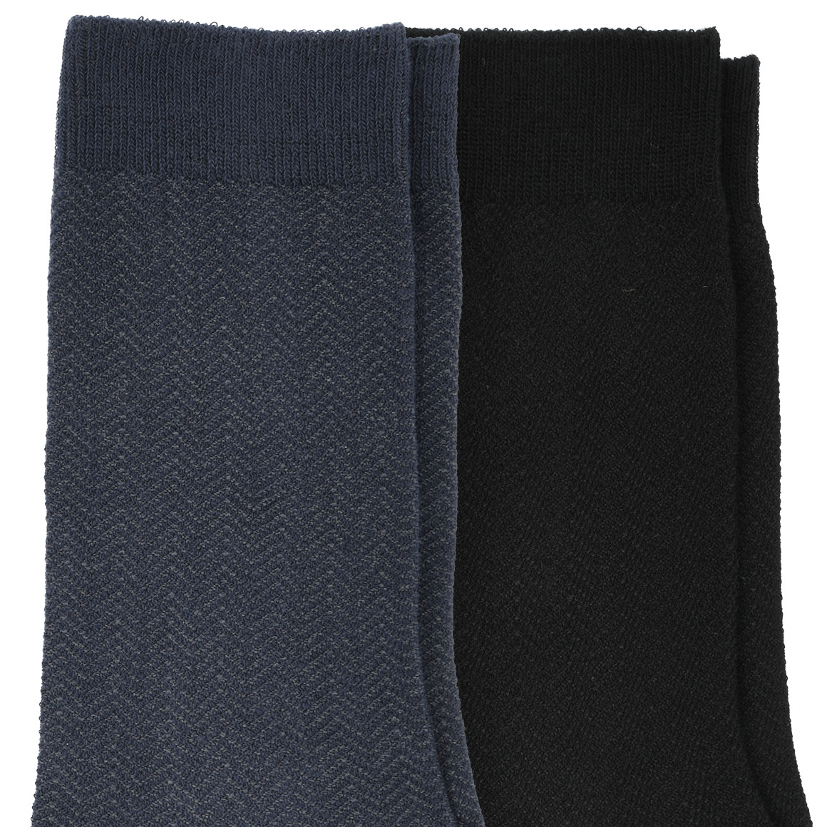 2 Paar Herren Socken mit Muster