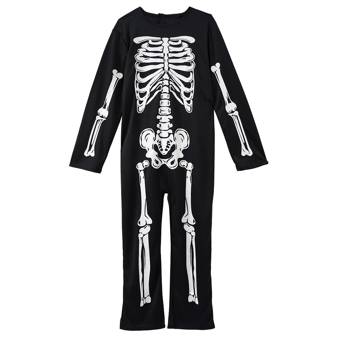 Kostüm Skelett in Halloween-Optik