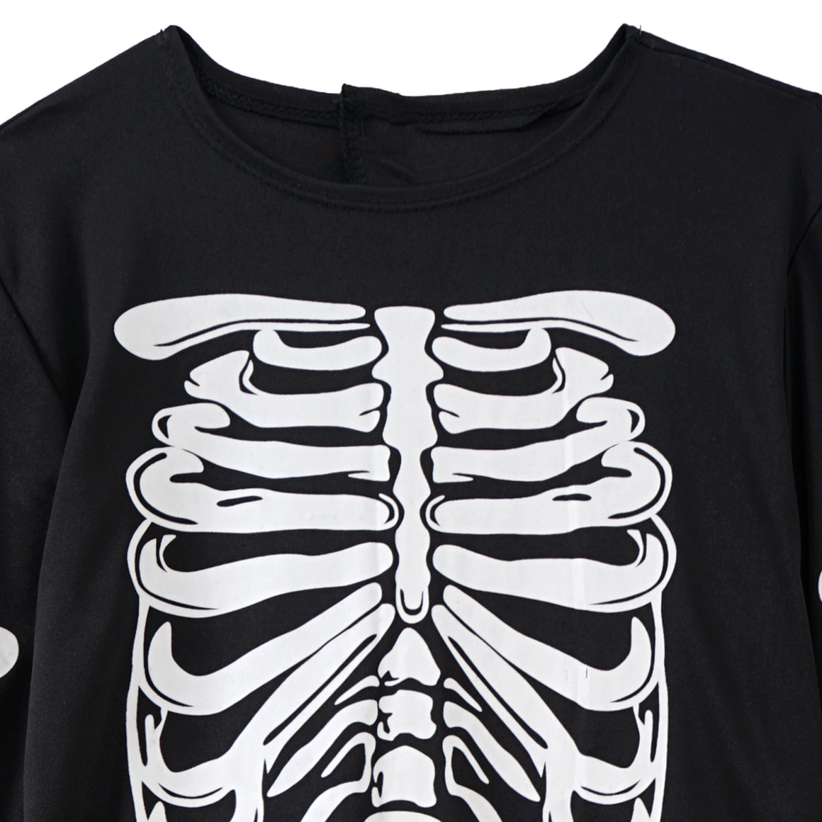 Kostüm Skelett in Halloween-Optik