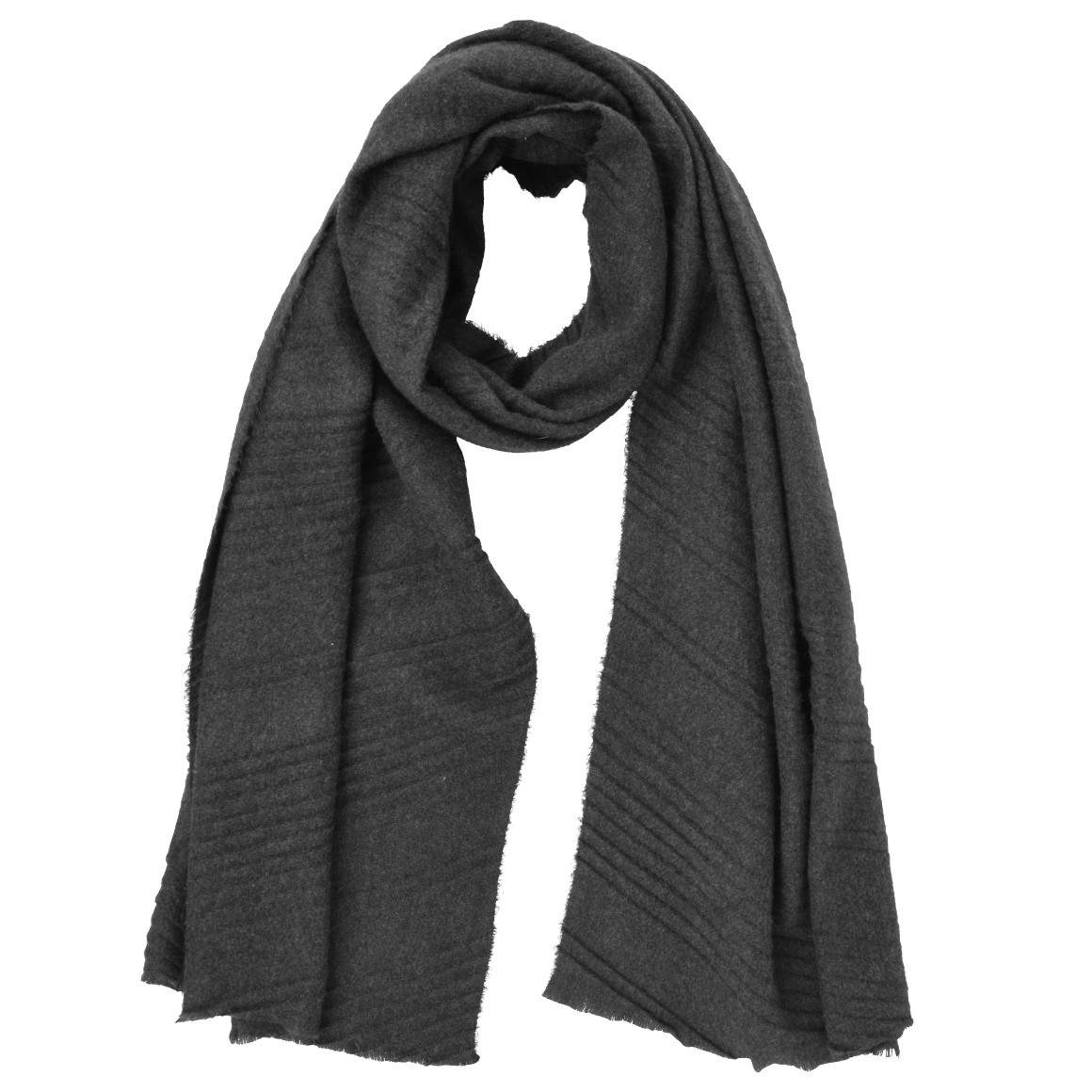 Damen Tuch mit faltiger Optik