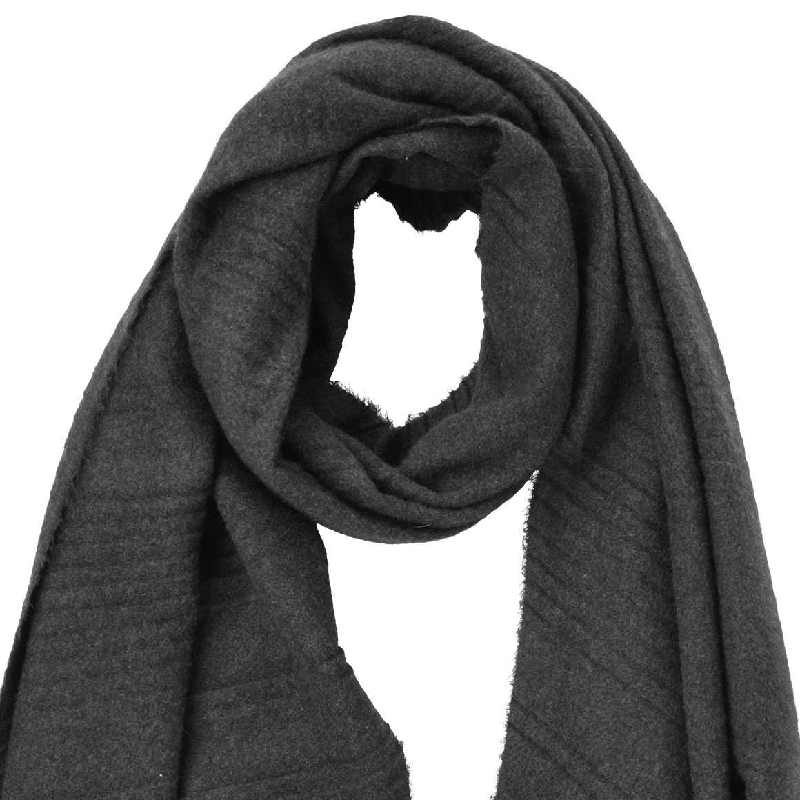 Damen Tuch mit faltiger Optik