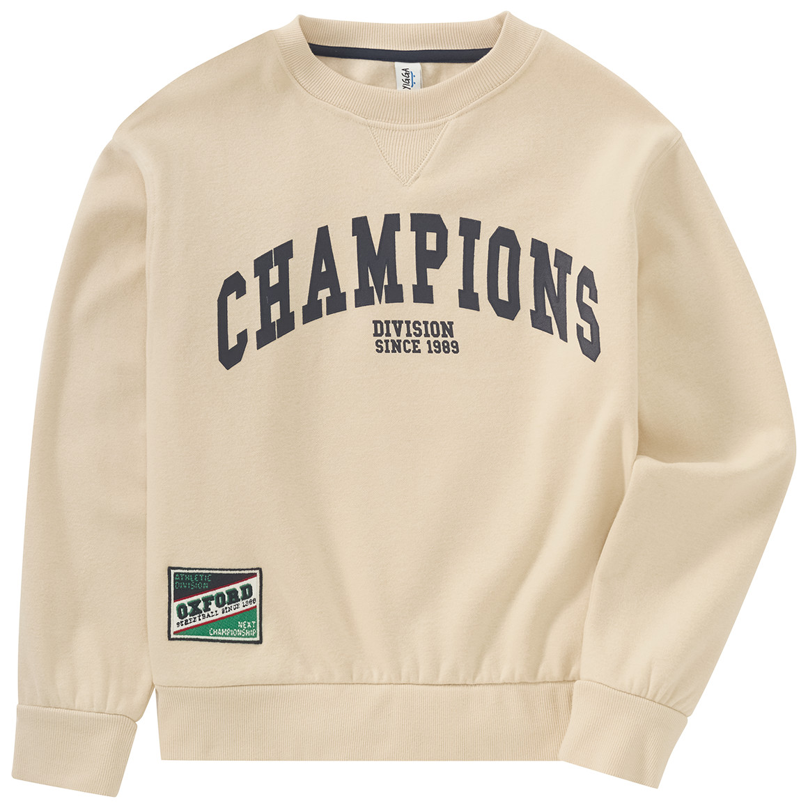 Jongens sweater met opdruk