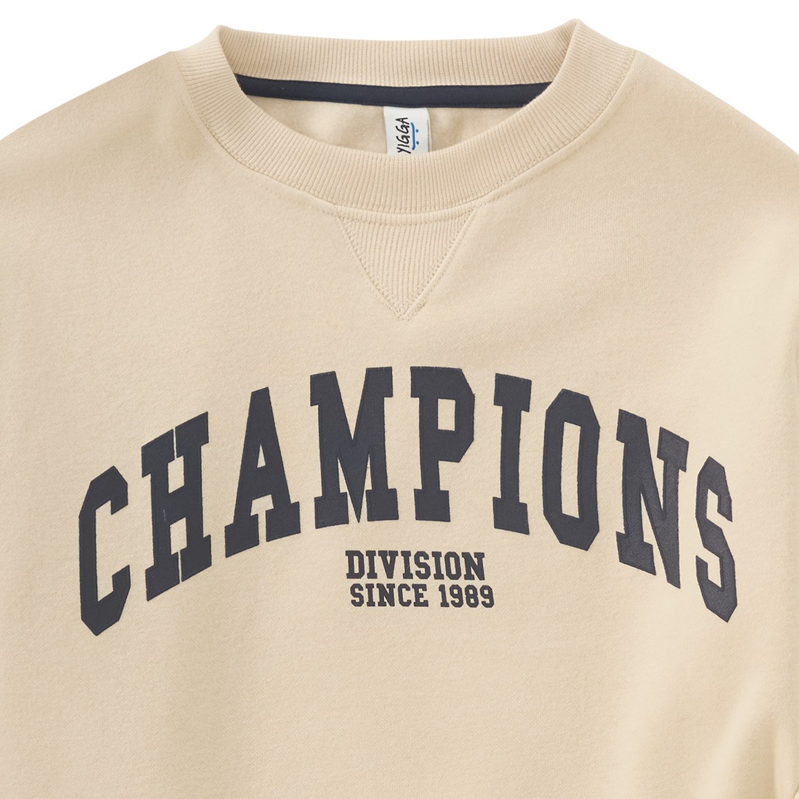 Jongens sweater met opdruk