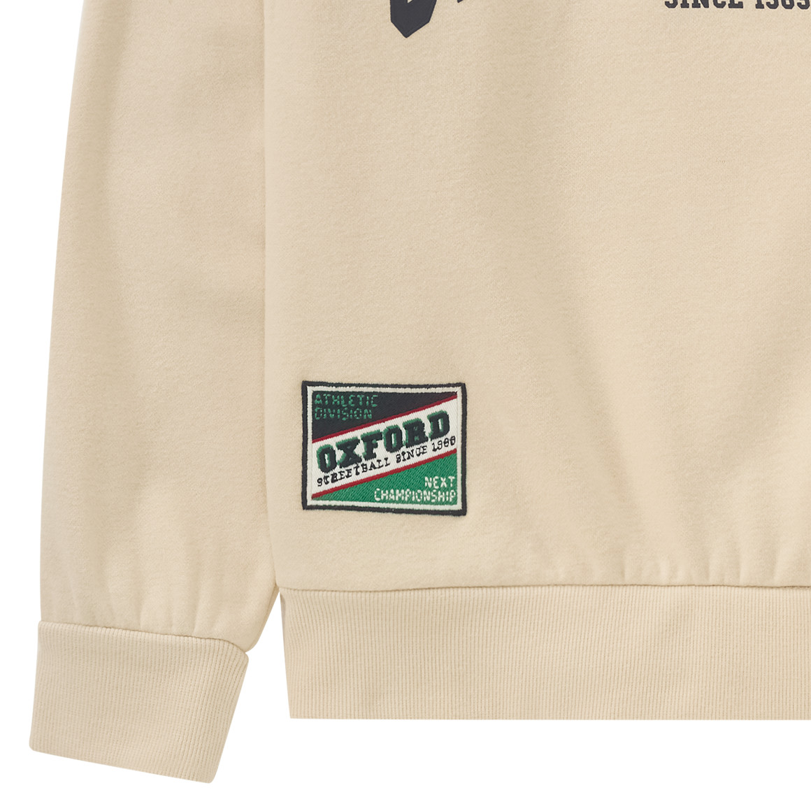 Jongens sweater met opdruk