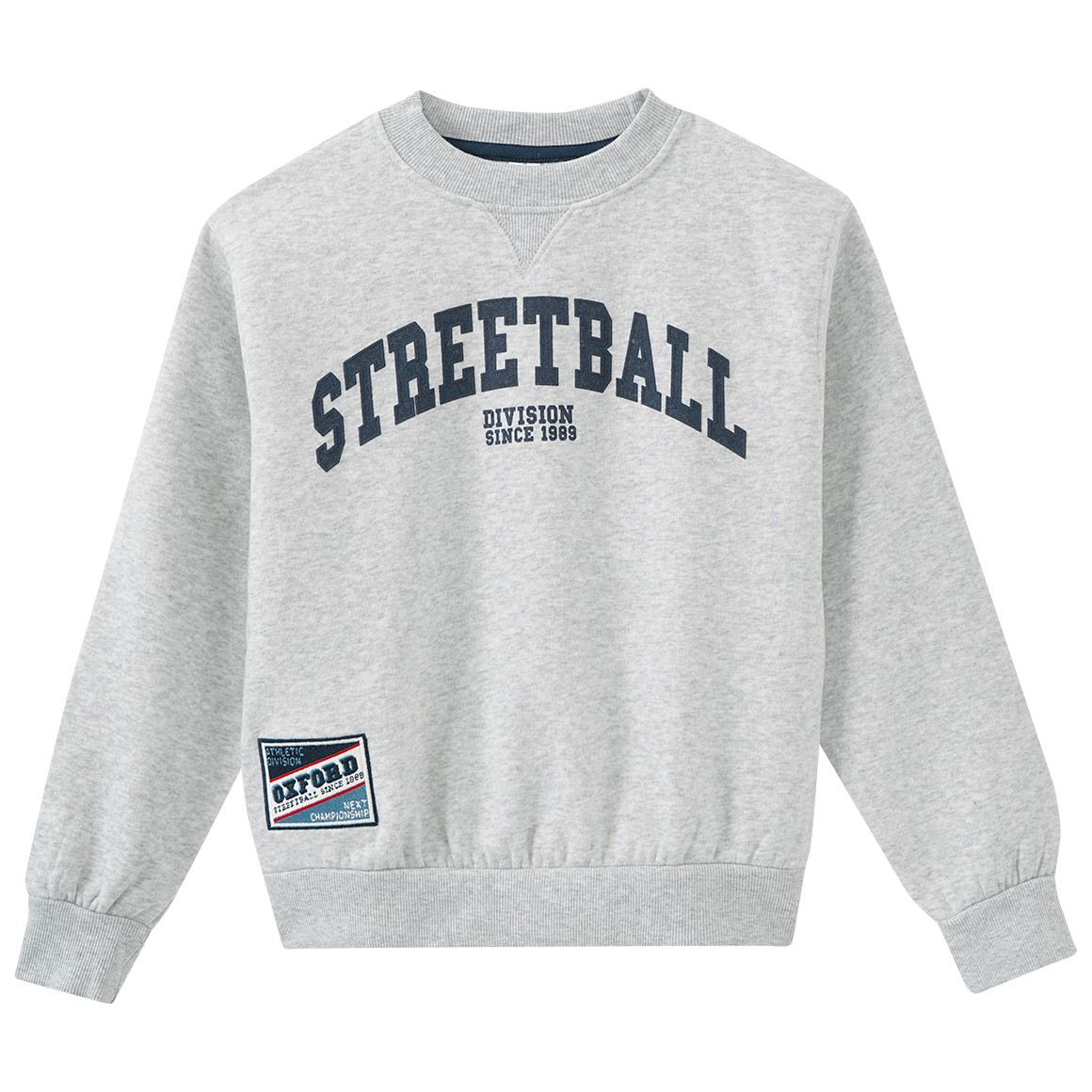 Jongens sweater met opdruk