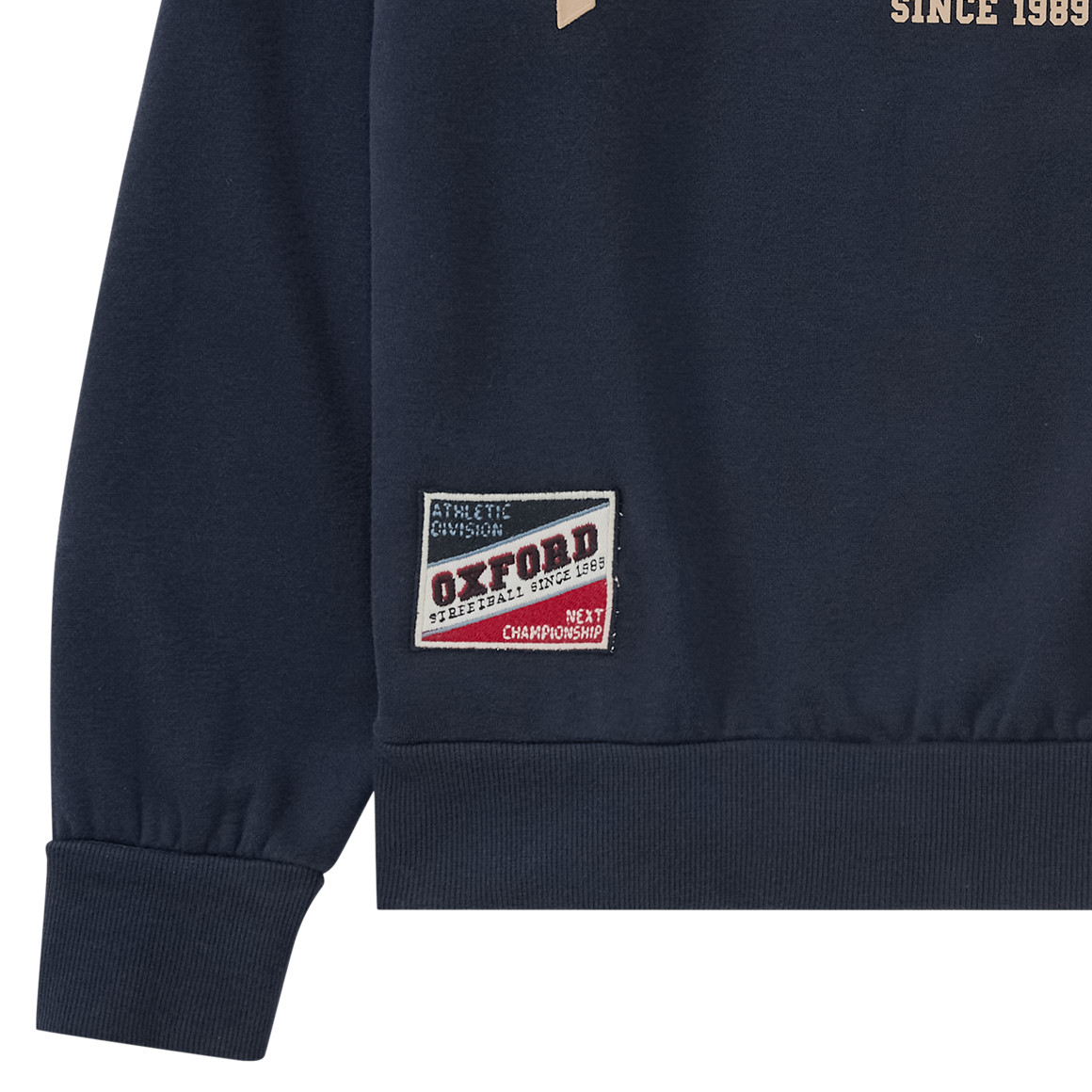 Jongens sweater met opdruk