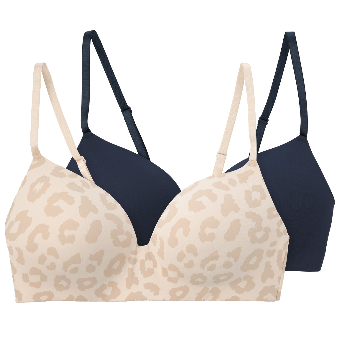 2 Damen Soft-BHs im Set