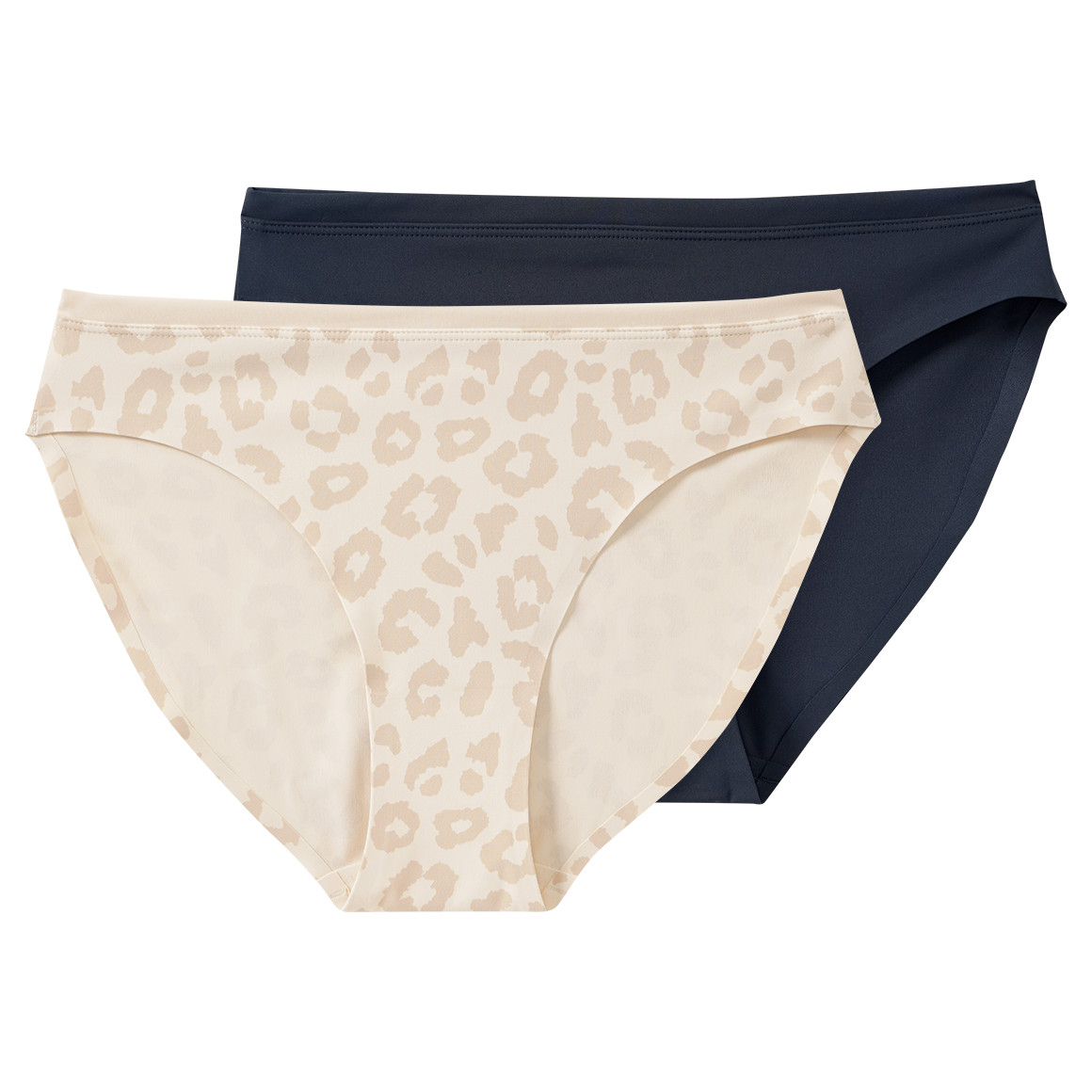 2 Damen Seamless-Slips im Set