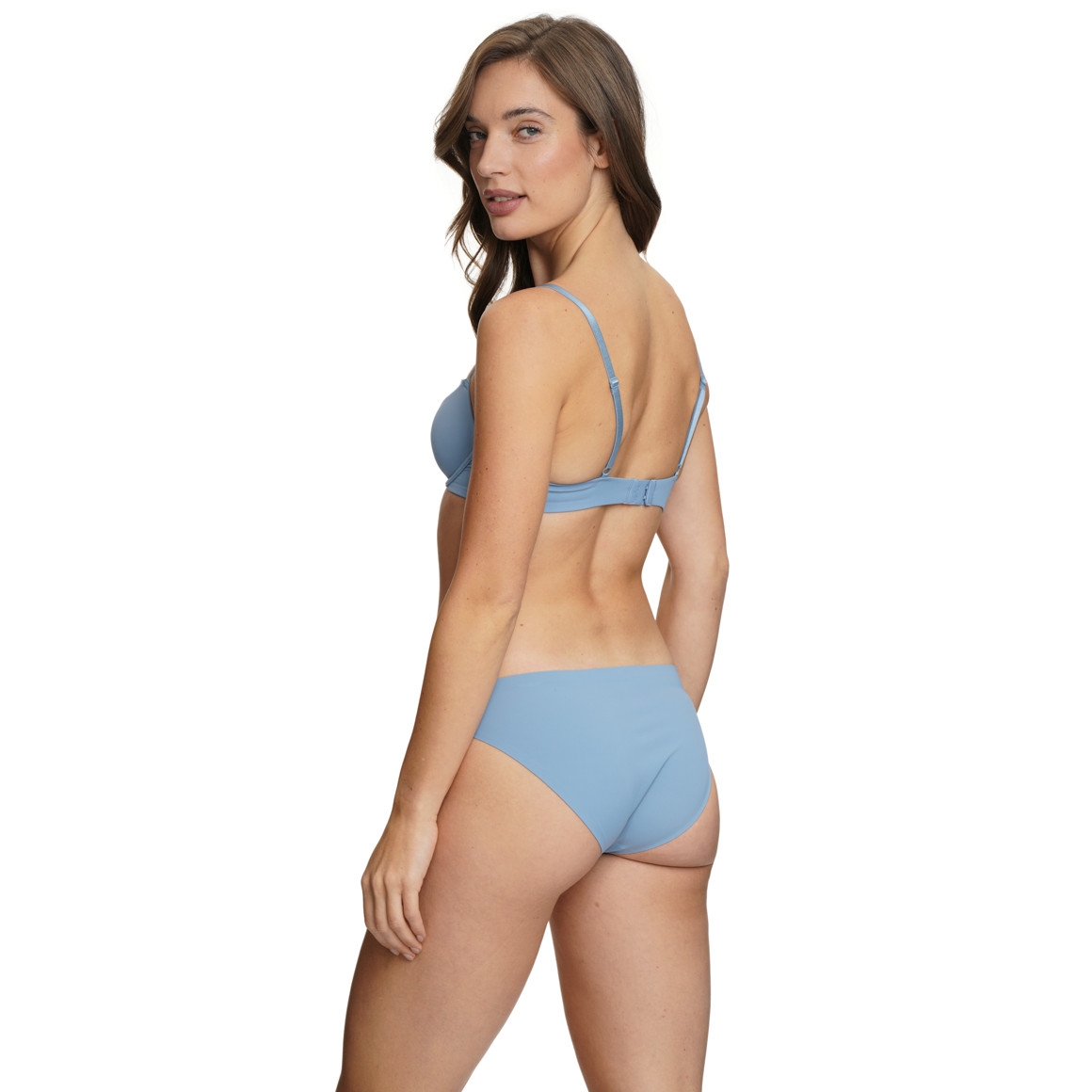 2 Damen Seamless-Slips mit Glanz-Detail