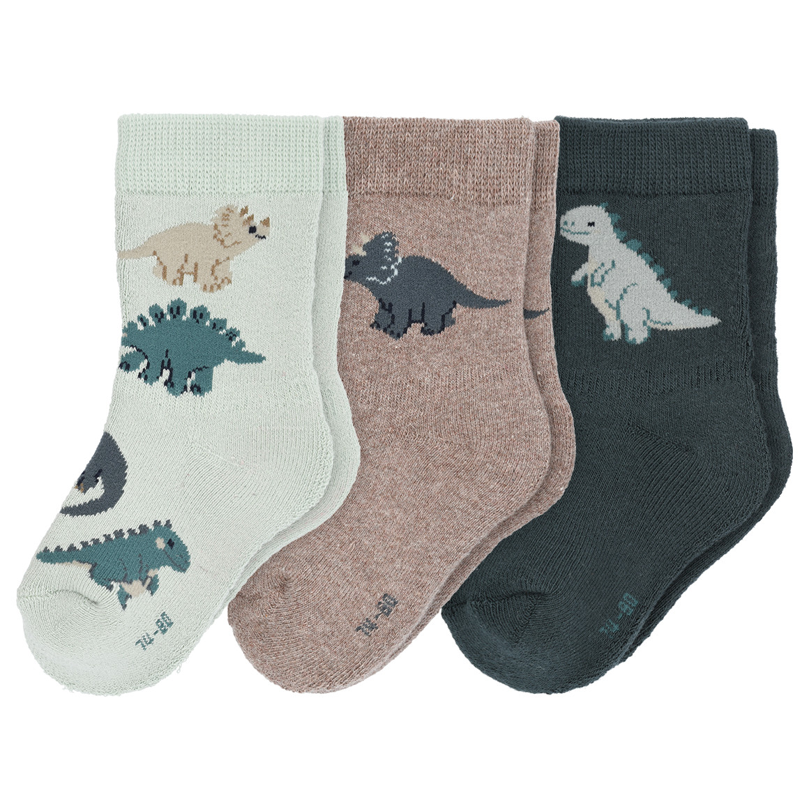 3 paar Sokken in badstof voor baby's