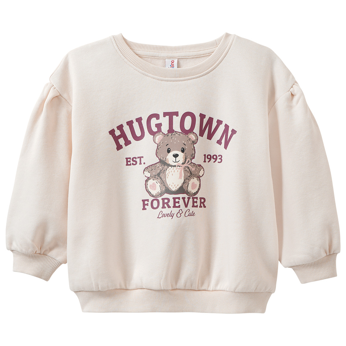 Mädchen Sweatshirt mit Bären-Print