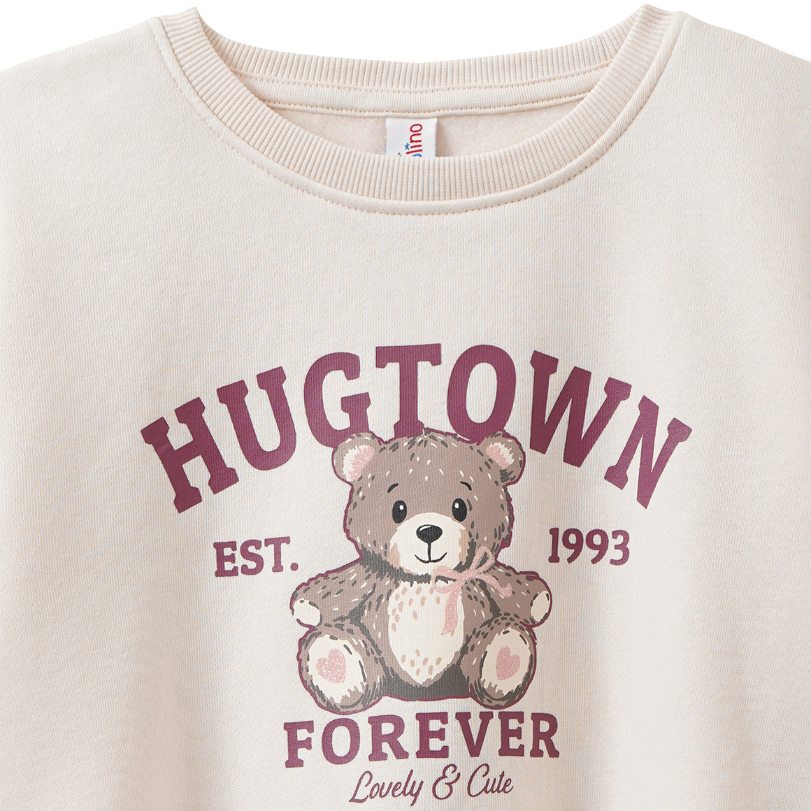 Mädchen Sweatshirt mit Bären-Print