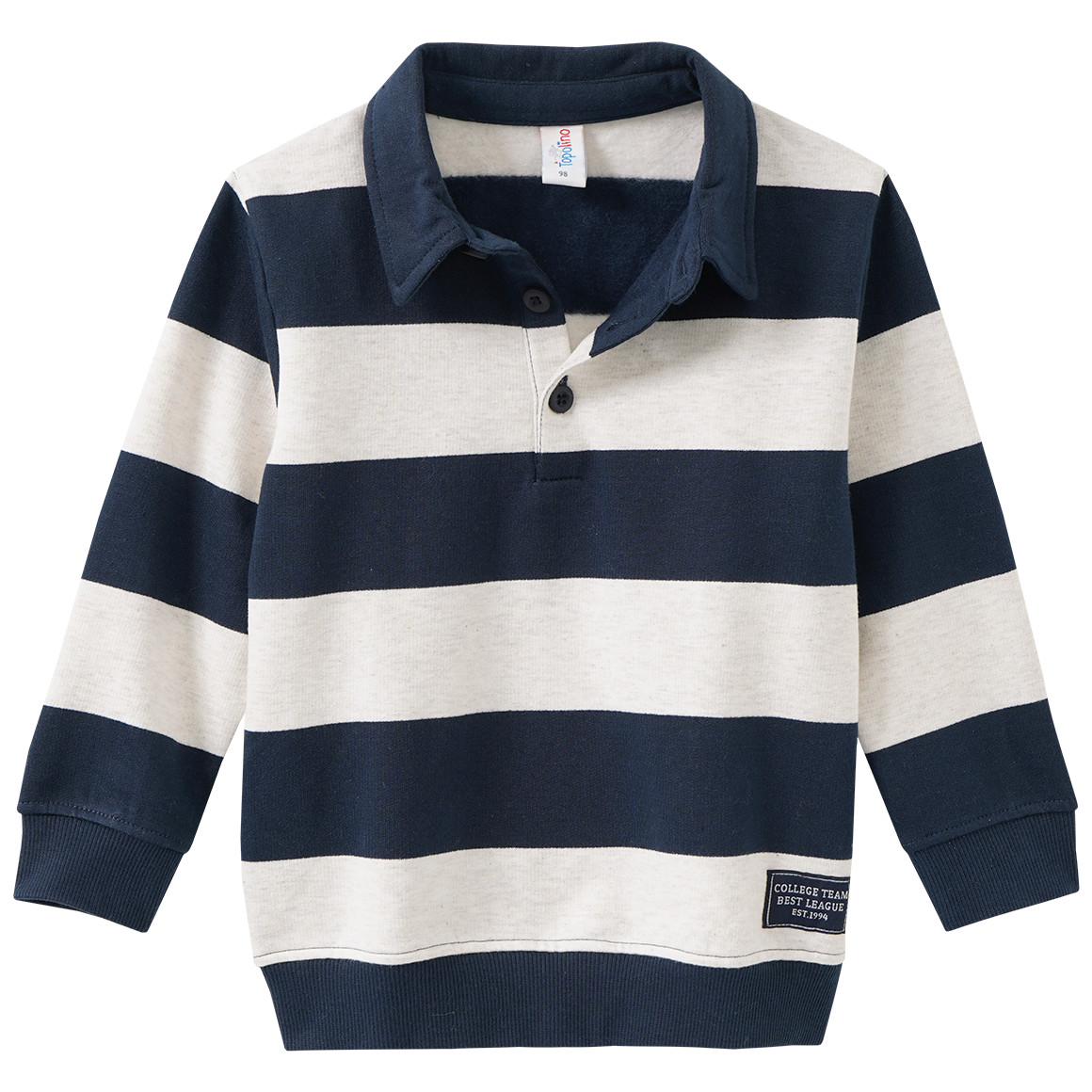 Jungen Sweatshirt mit Streifen