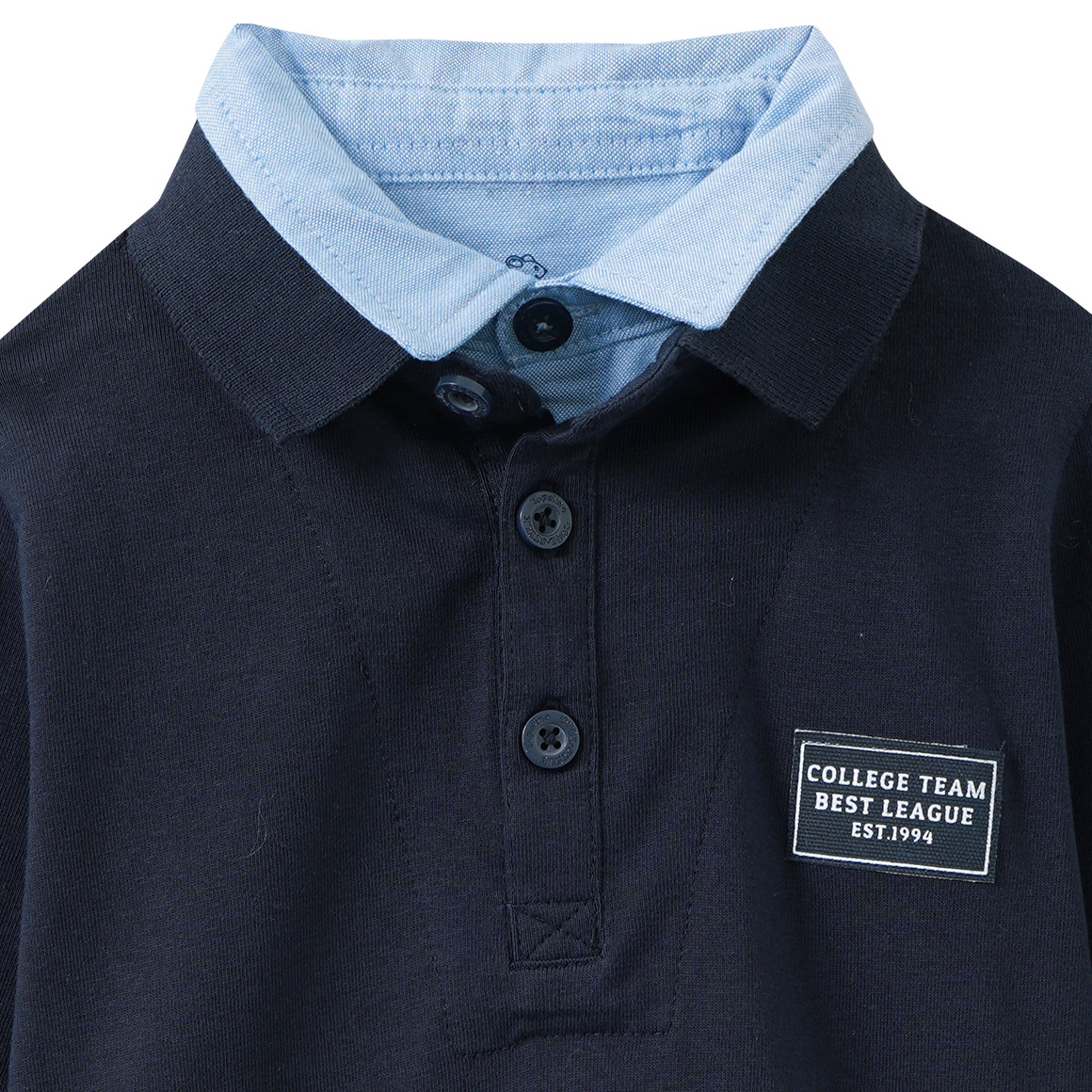 Jungen Langarmshirt im Lagen-Look