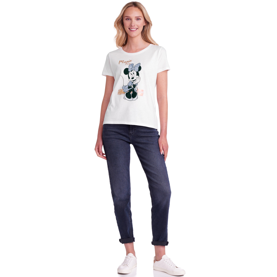 Minnie Mouse-T-shirt met grote print