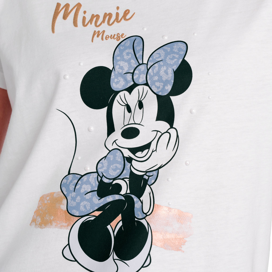 Minnie Mouse-T-shirt met grote print