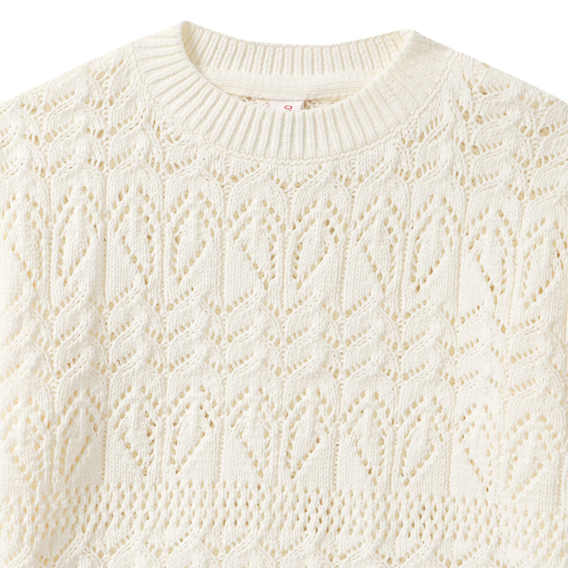 Gebreide trui voor meisjes van chenillegaren