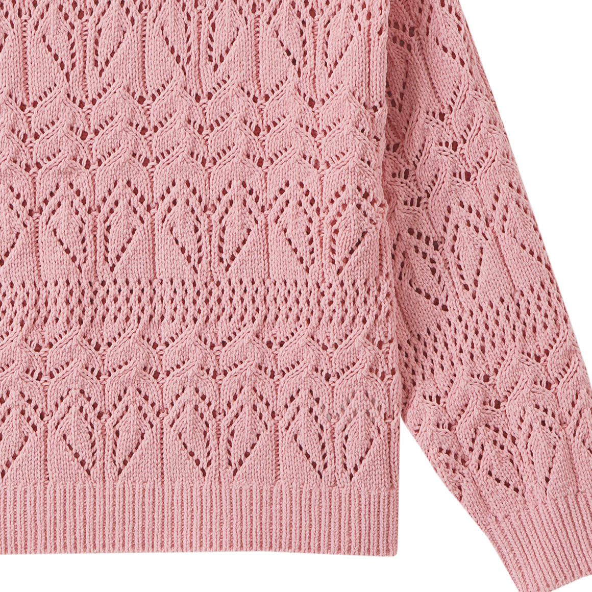 Gebreide trui voor meisjes van chenillegaren