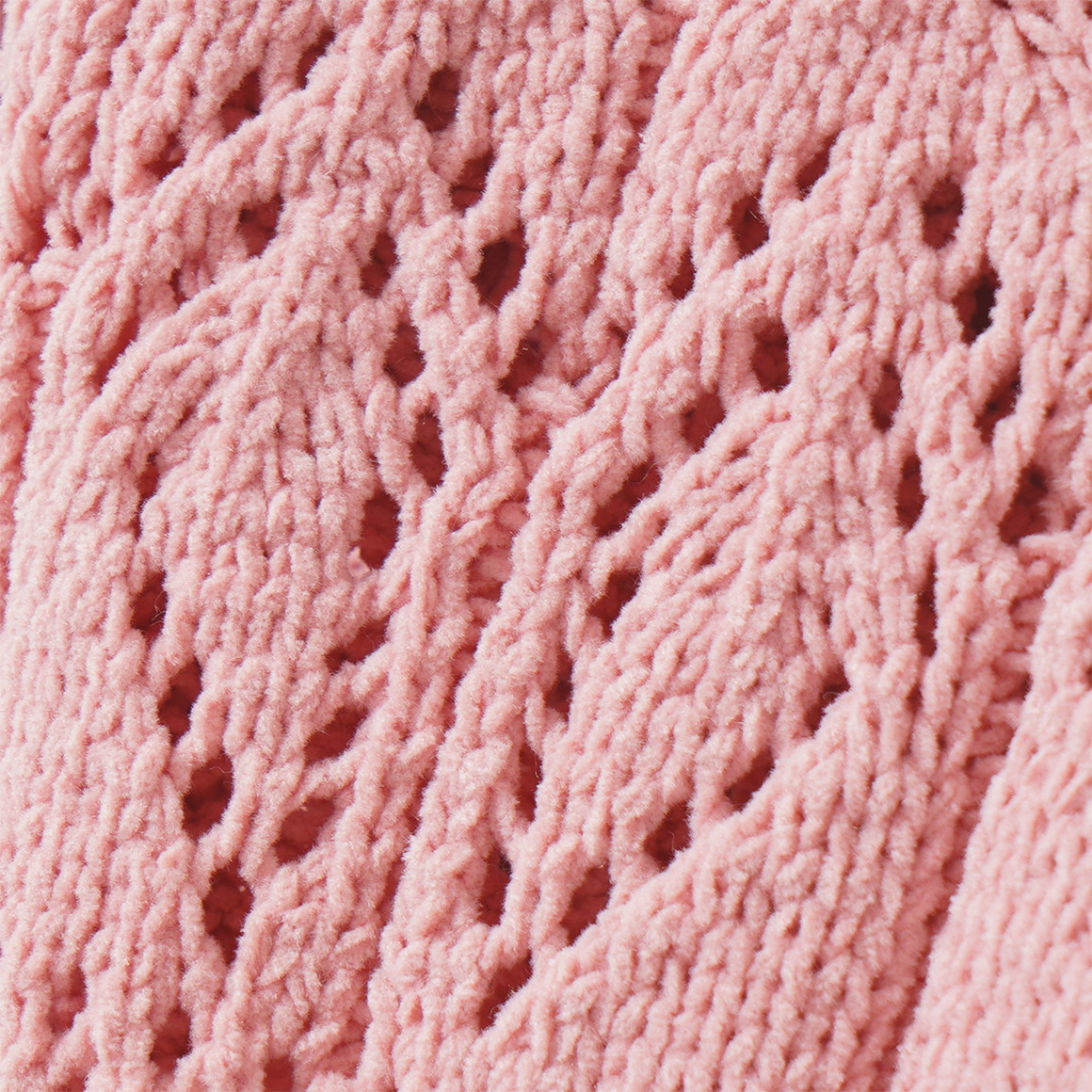 Gebreide trui voor meisjes van chenillegaren