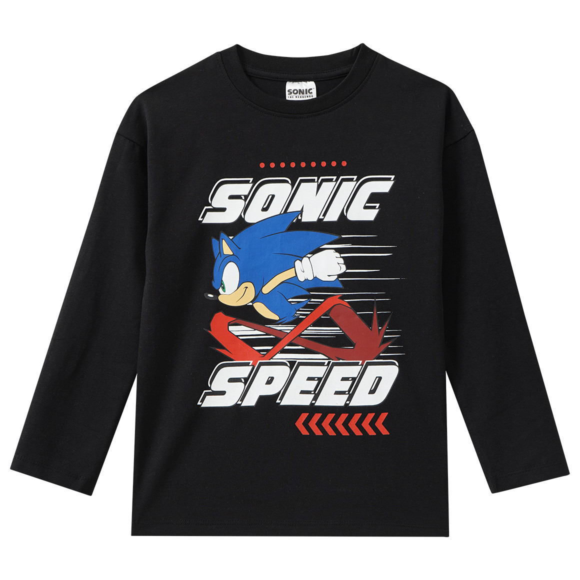 Sonic Langarmshirt mit Print