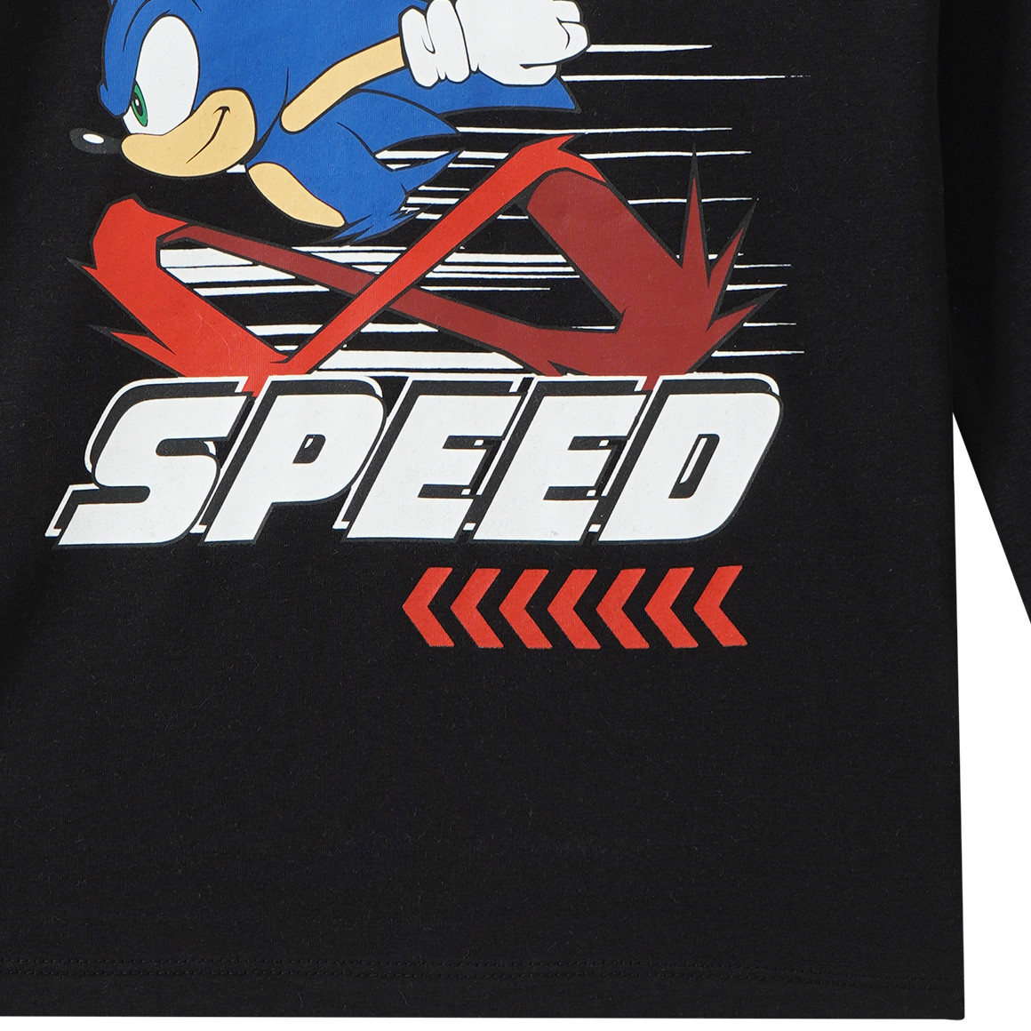 Sonic Langarmshirt mit Print