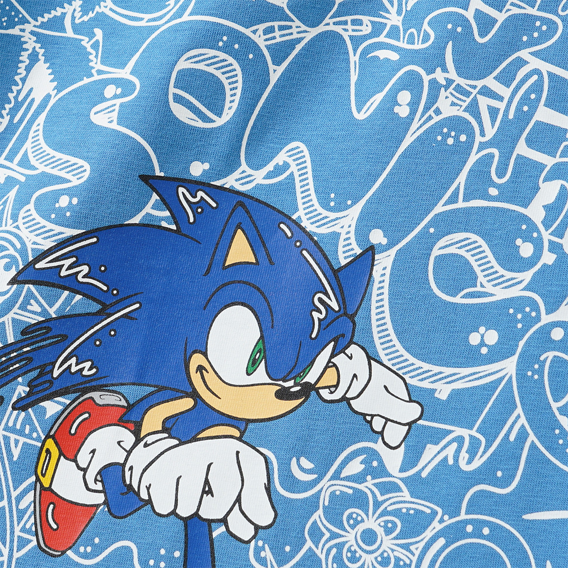Sonic Langarmshirt mit Print