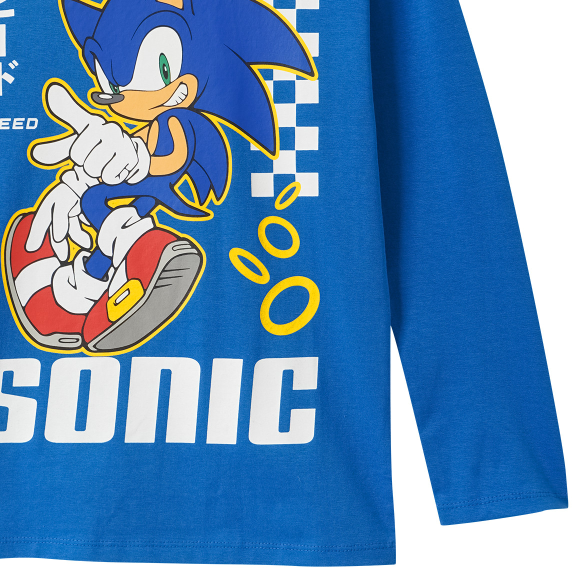 Sonic Langarmshirt mit Print