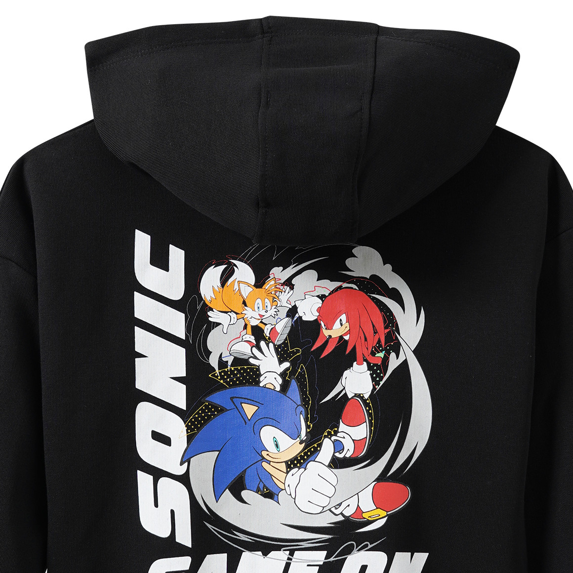 Sonic Hoodie mit Rücken-Print