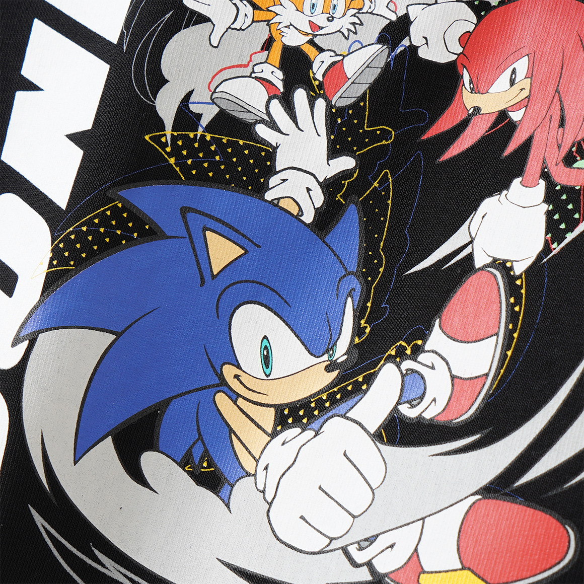 Sonic Hoodie mit Rücken-Print