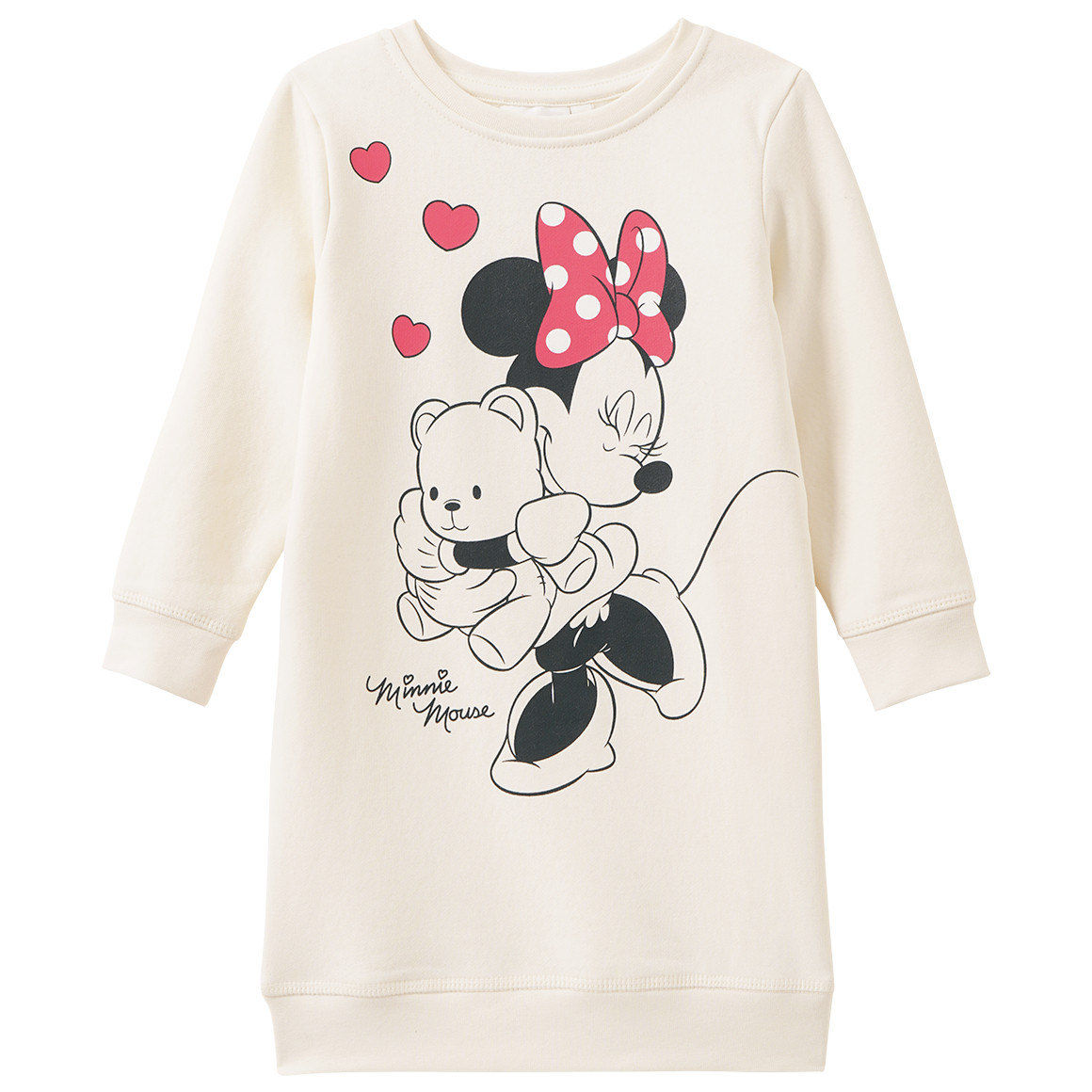Minnie Maus Set mit Sweatkleid und Leggings