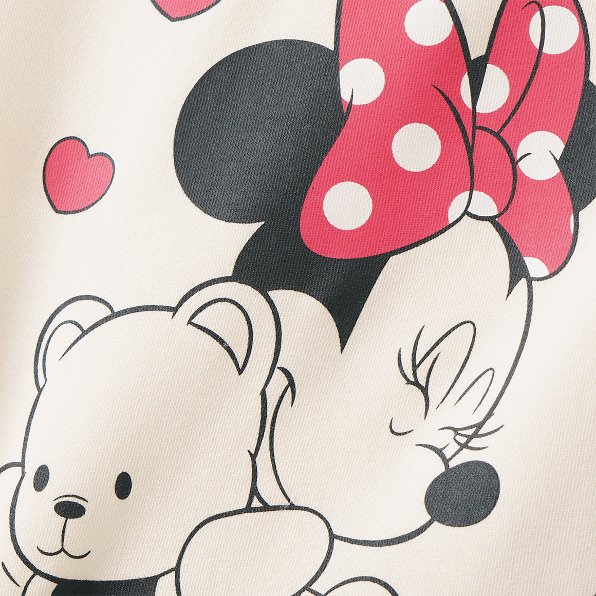 Minnie Maus Set mit Sweatkleid und Leggings