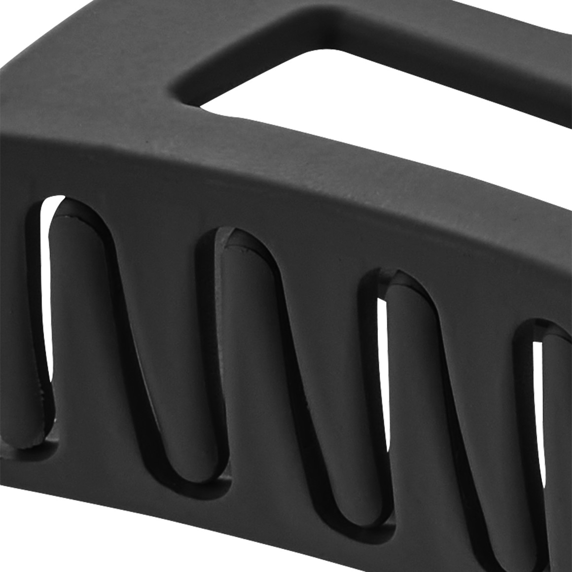 Große Haarklammer in matter Optik