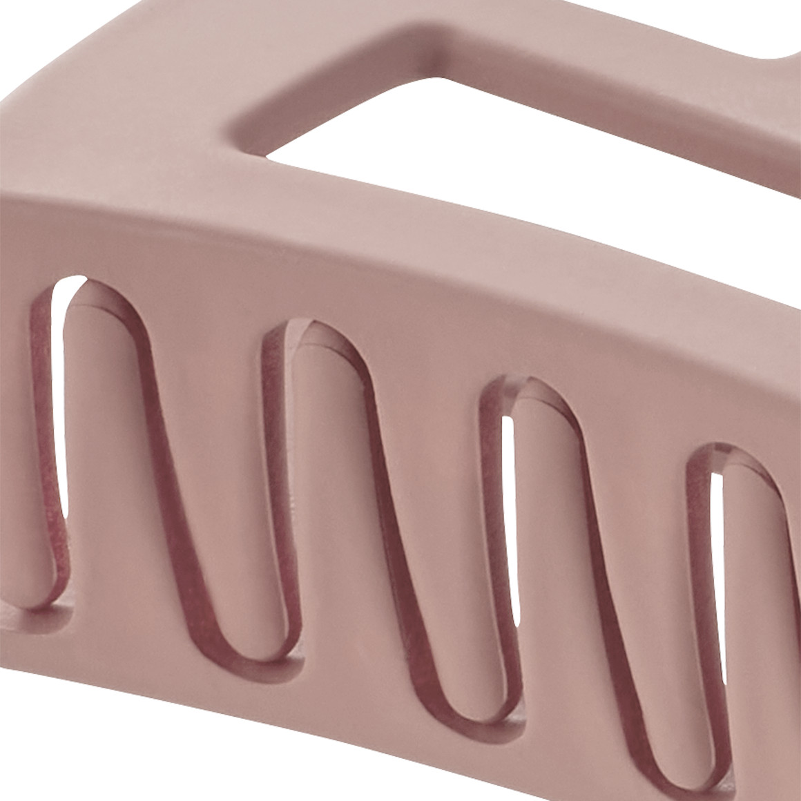 Große Haarklammer in matter Optik