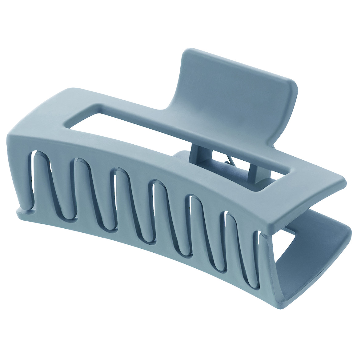 Große Haarklammer in matter Optik