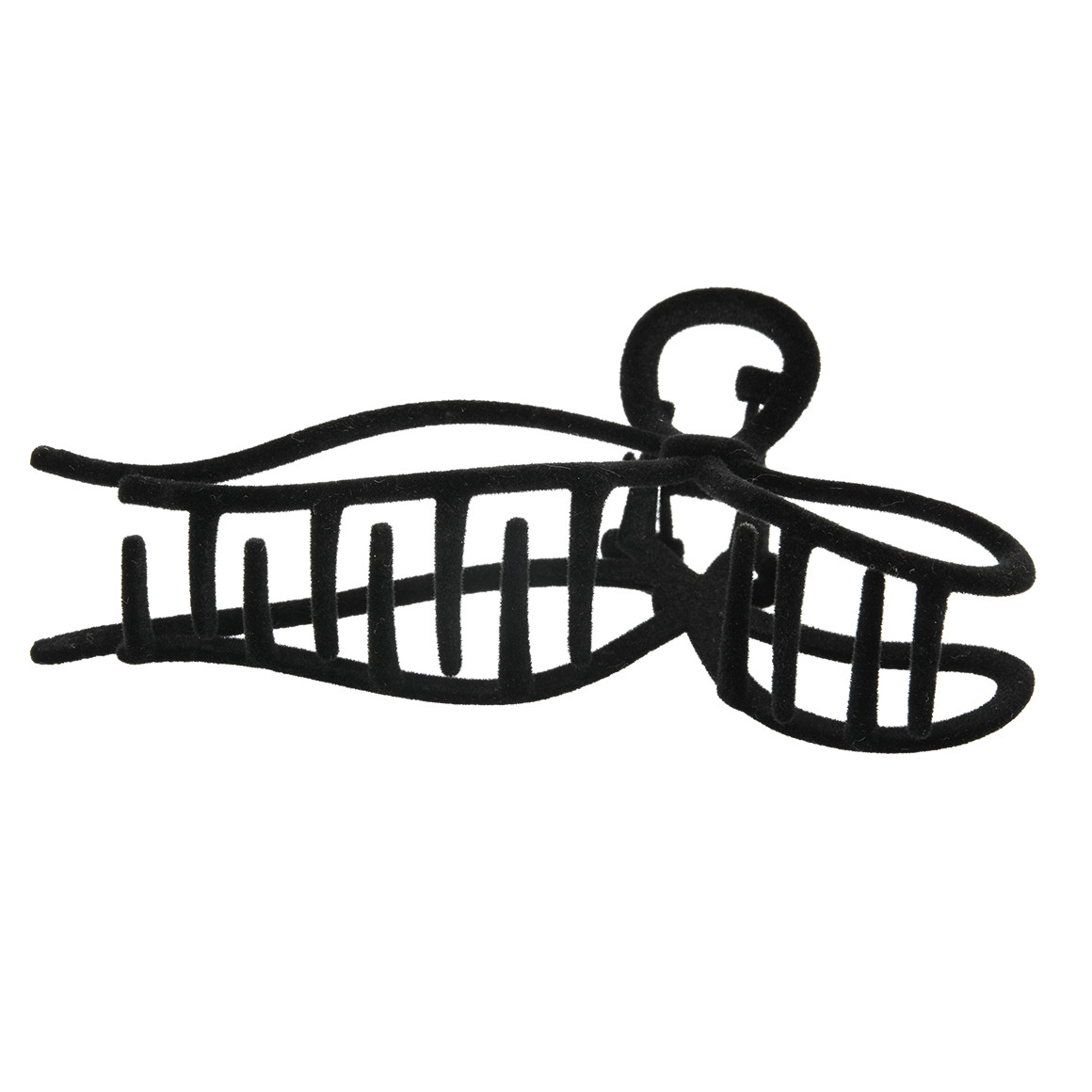 Große Haarklammer in Schleifen-Form