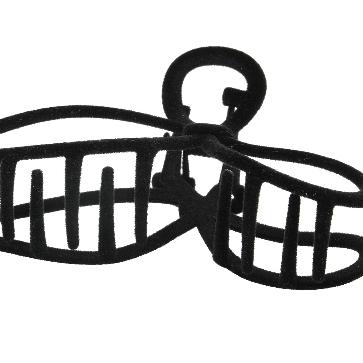 Große Haarklammer in Schleifen-Form