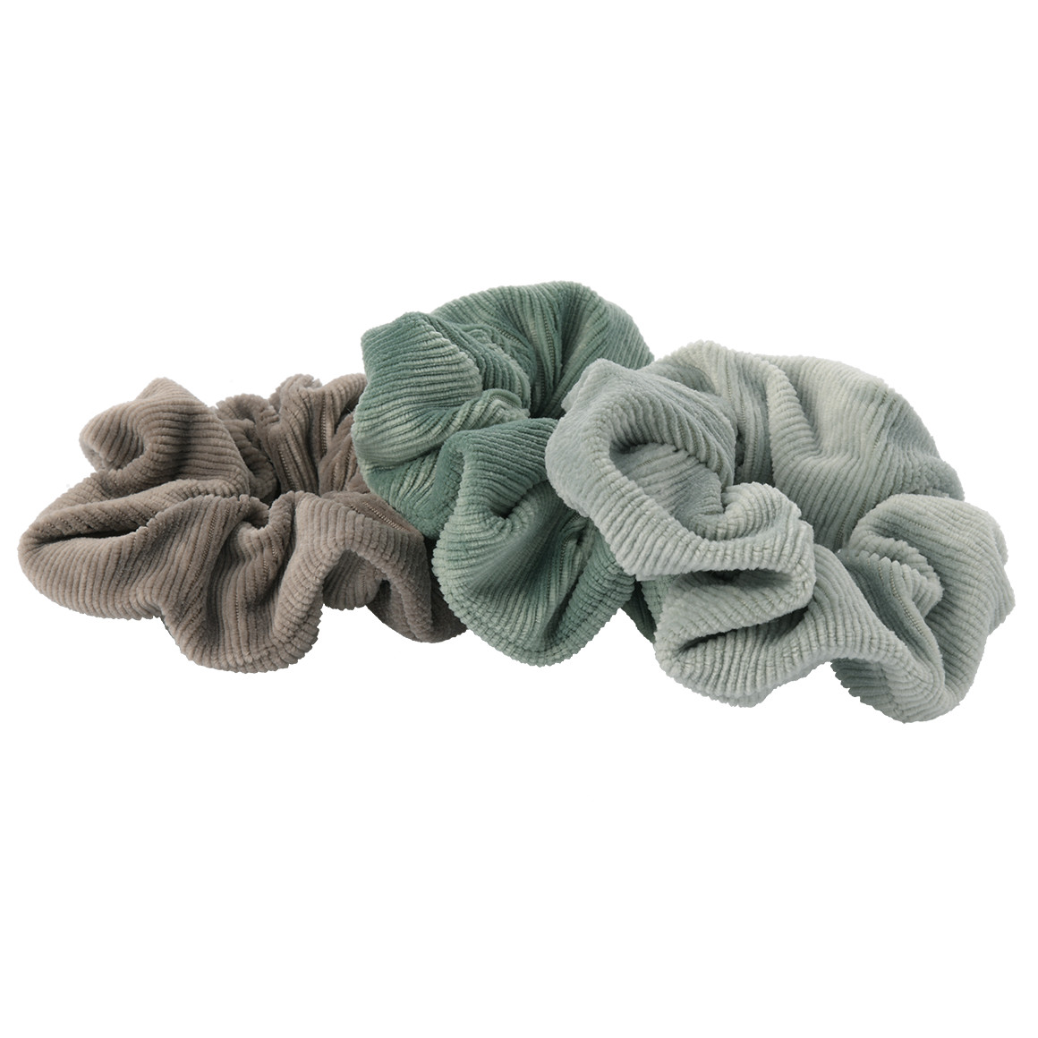3 Scrunchies aus Cord
