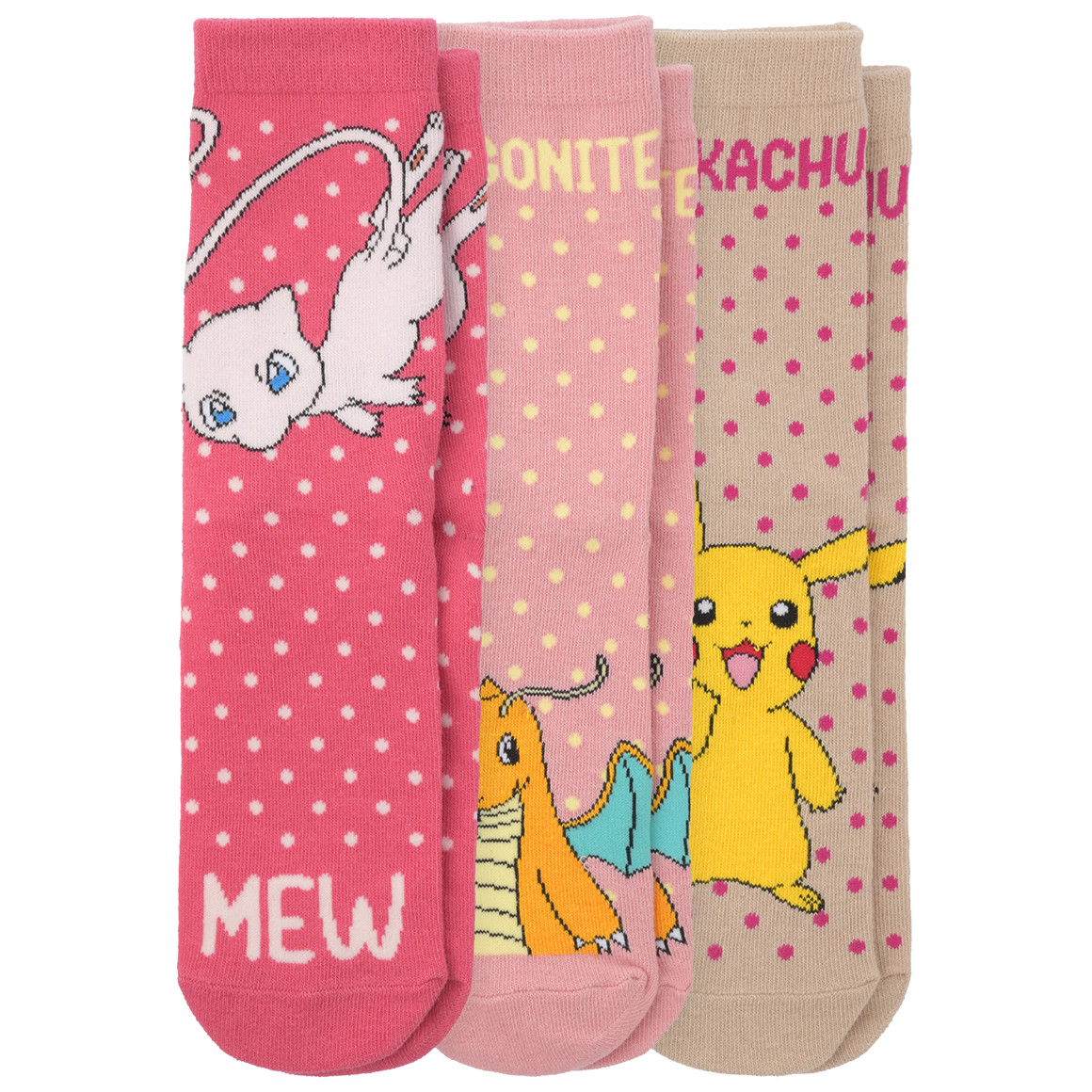 3 Paar Pokémon Socken
