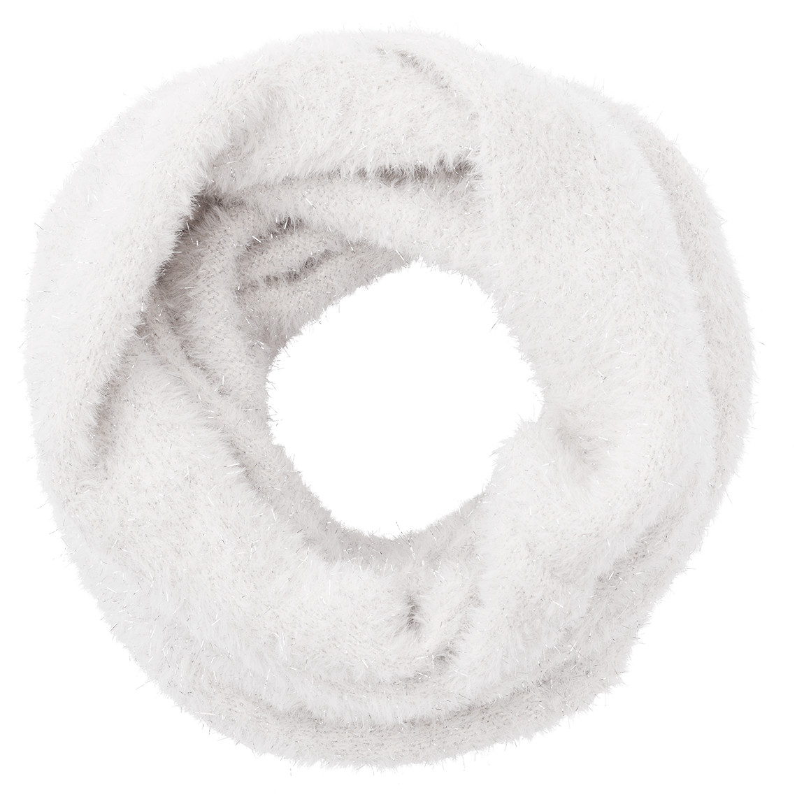 Mädchen Wintersnood mit Effektgarn