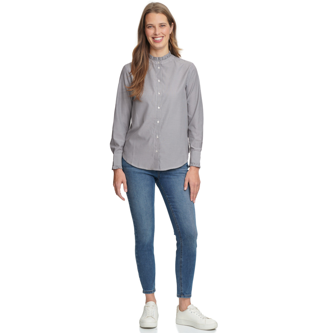 Damen Bluse mit Streifen