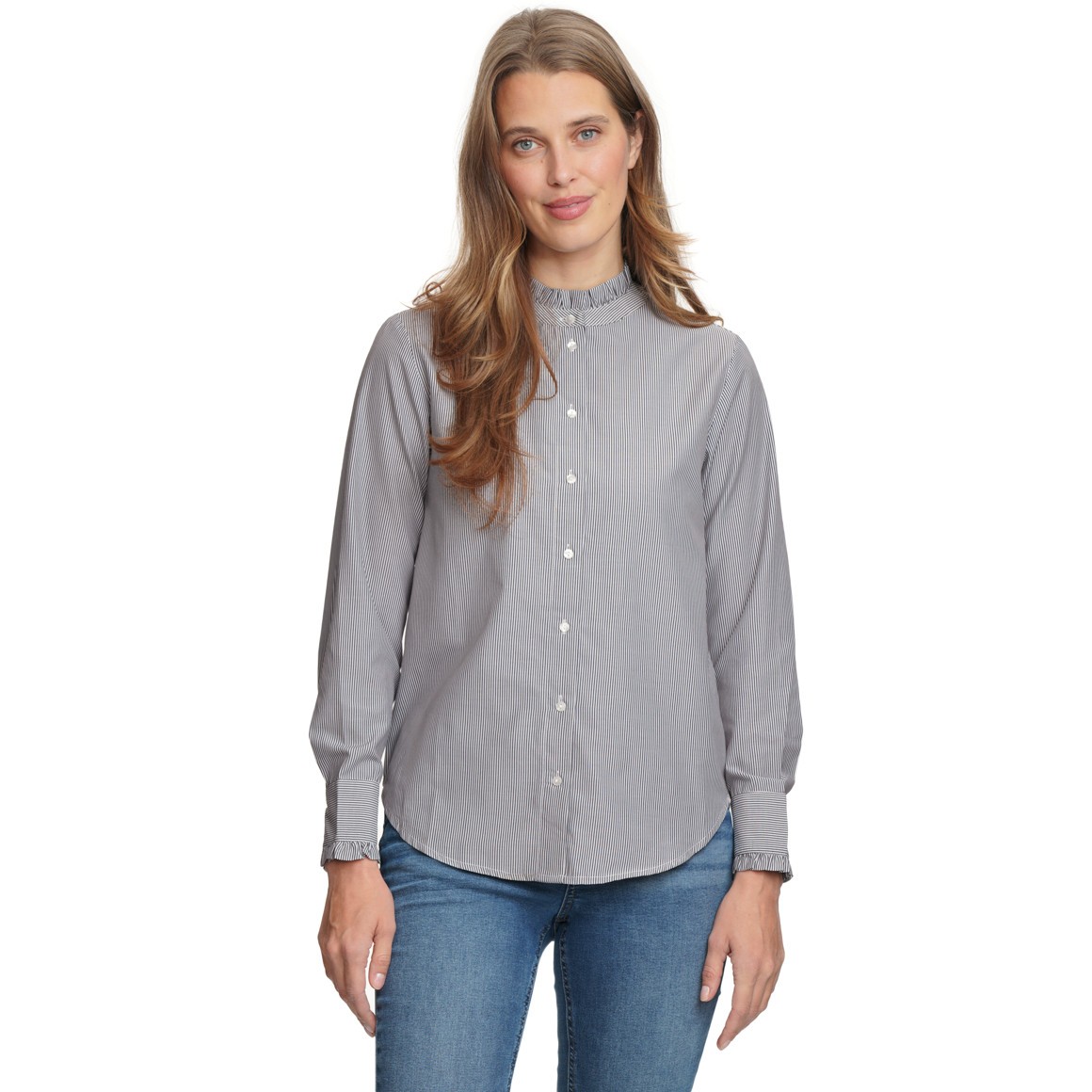Damen Bluse mit Streifen