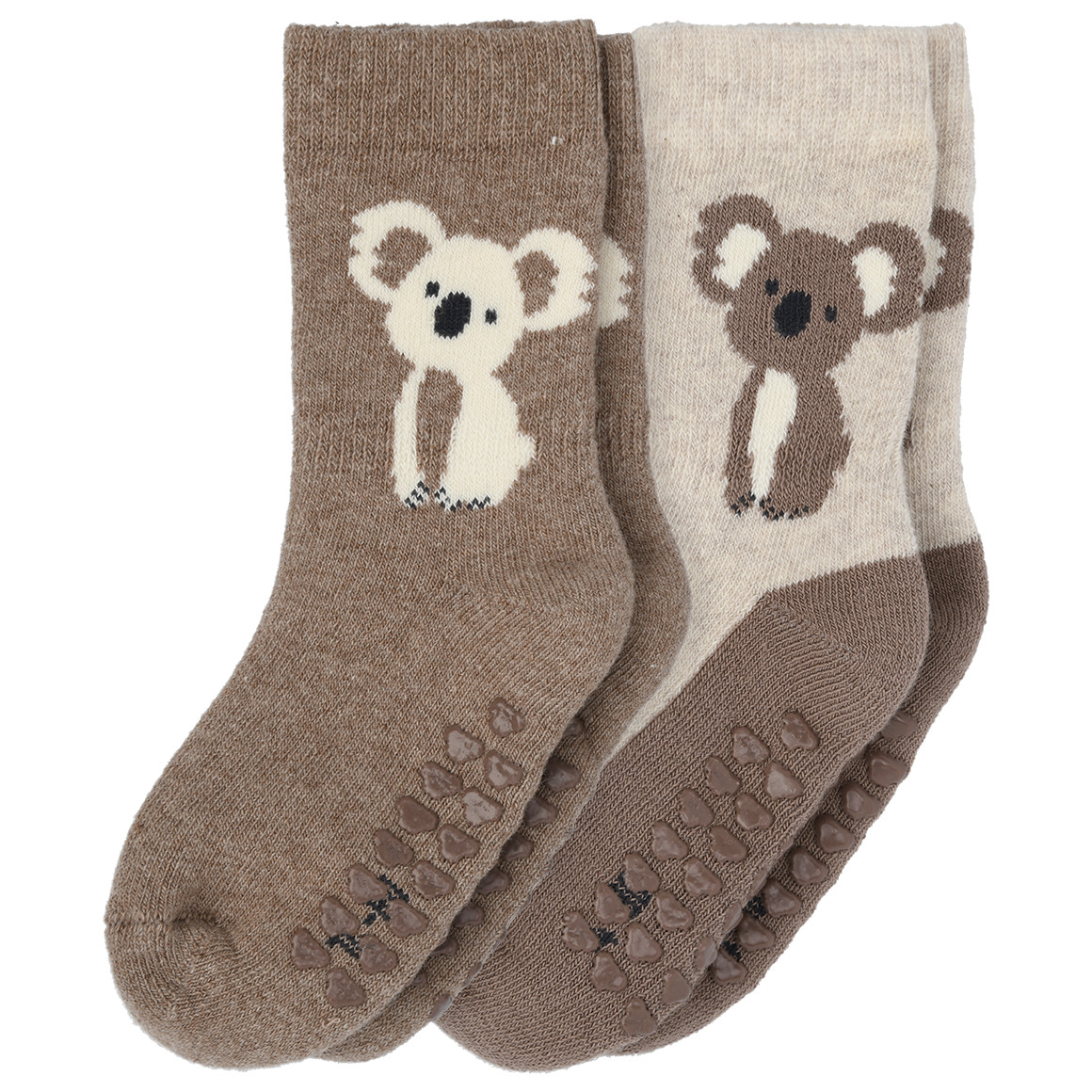 2 Paar Baby Stoppersocken mit Motiv