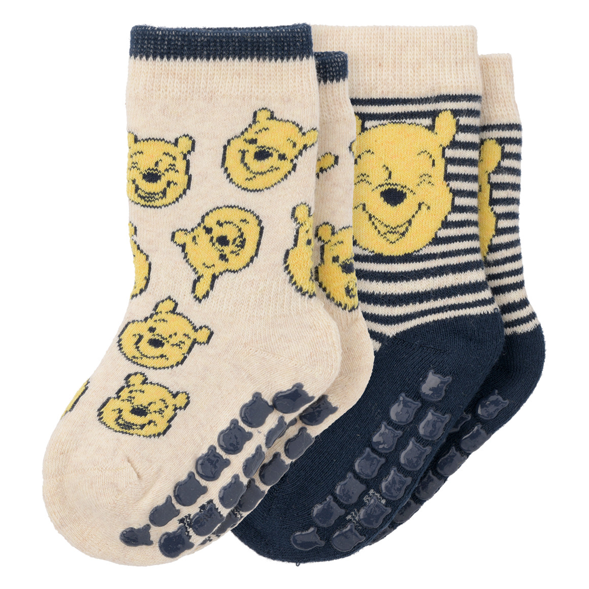 2 Paar Winnie Puuh Stoppersocken