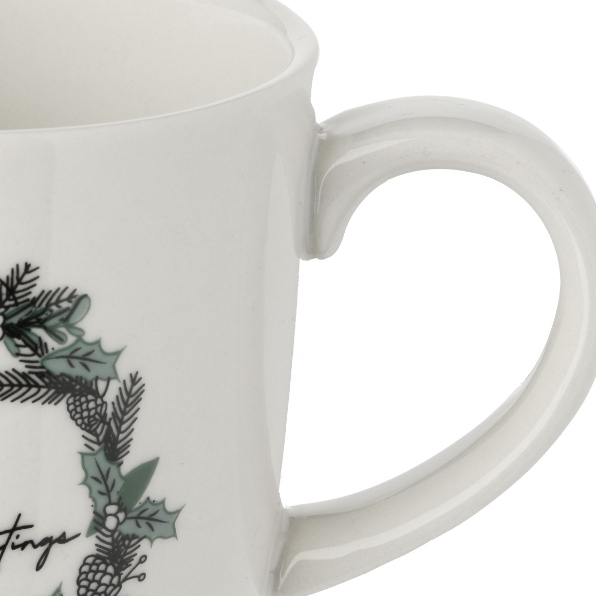 Mok met Kerst design