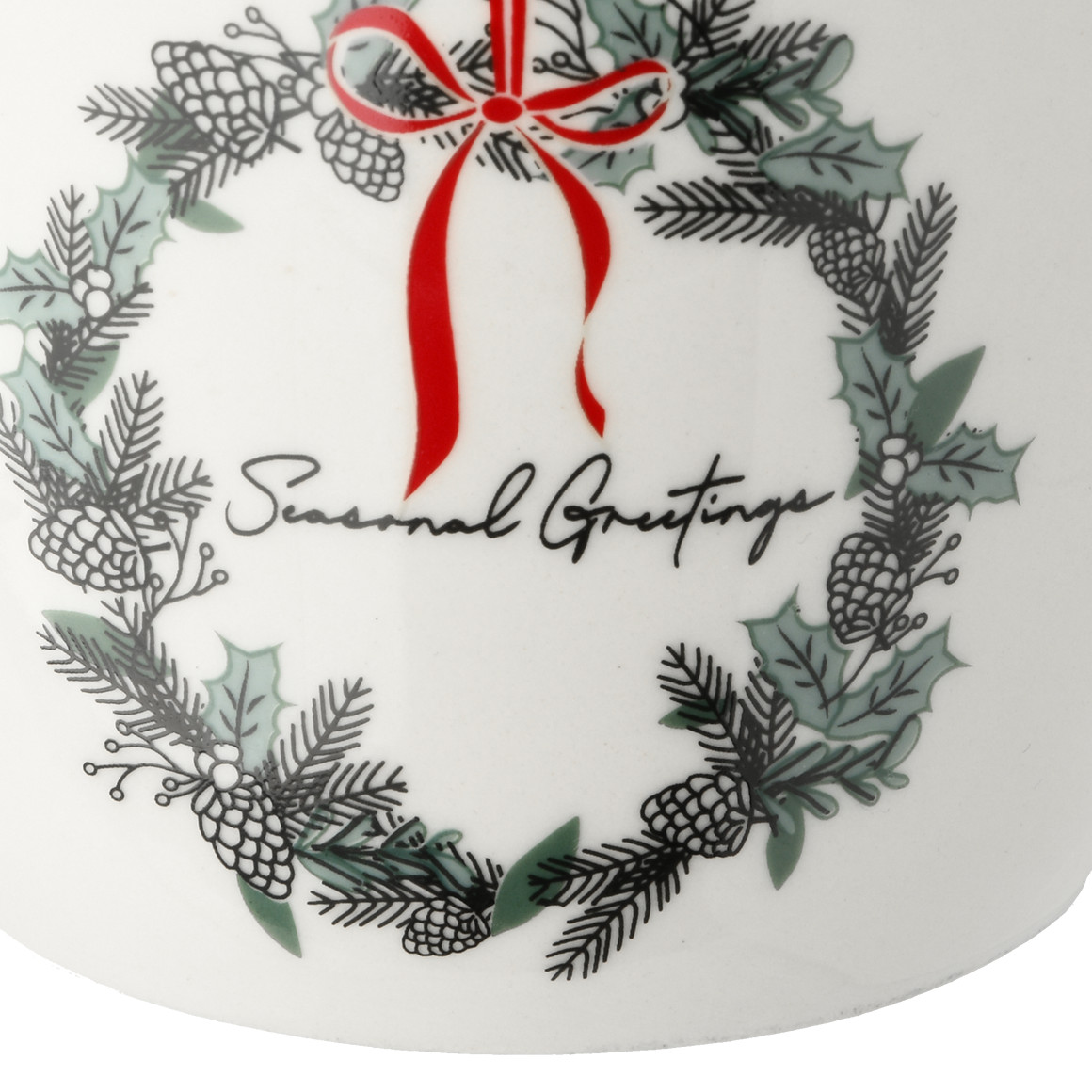 Mok met Kerst design