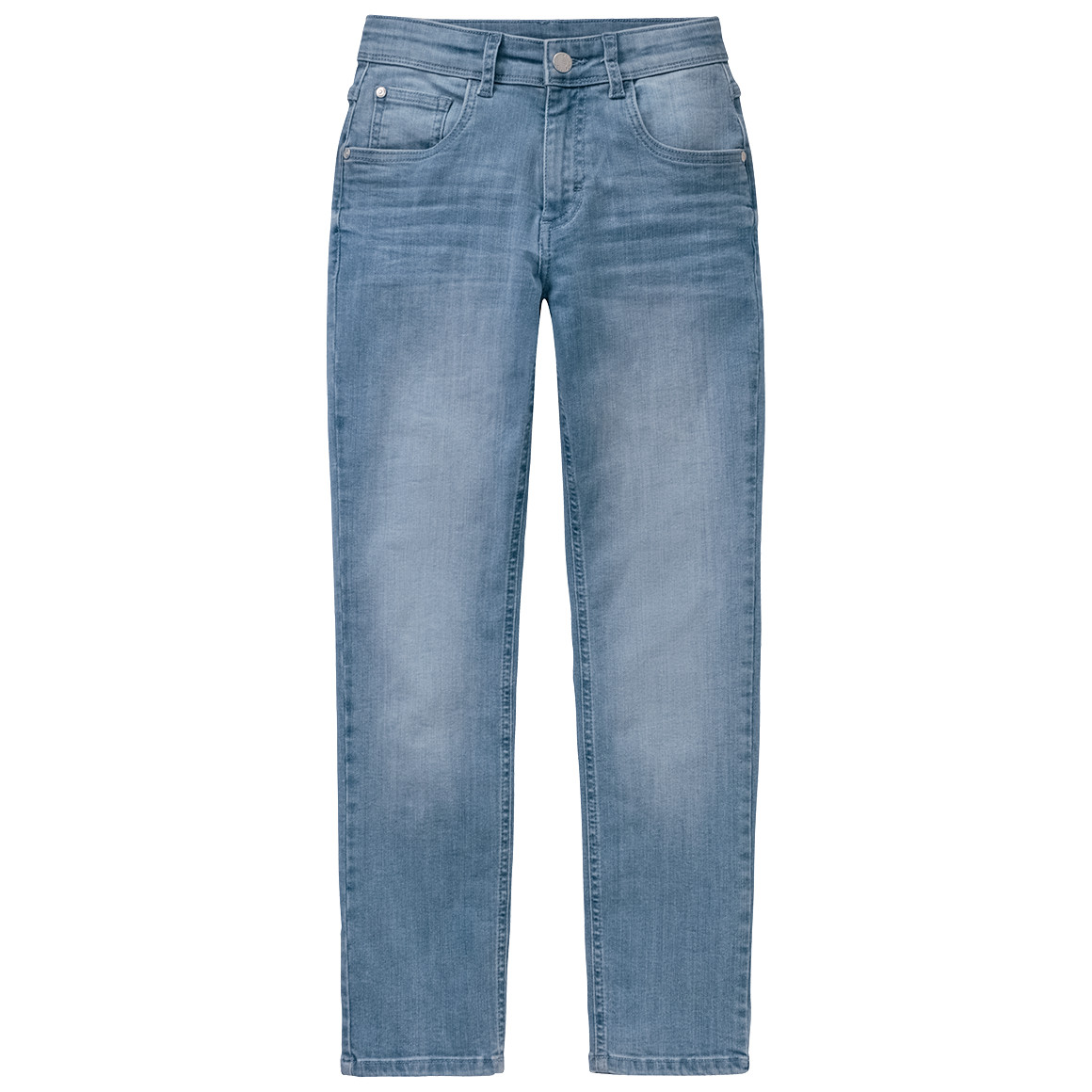 Jungen Straight-Jeans mit verstellbarem Bund