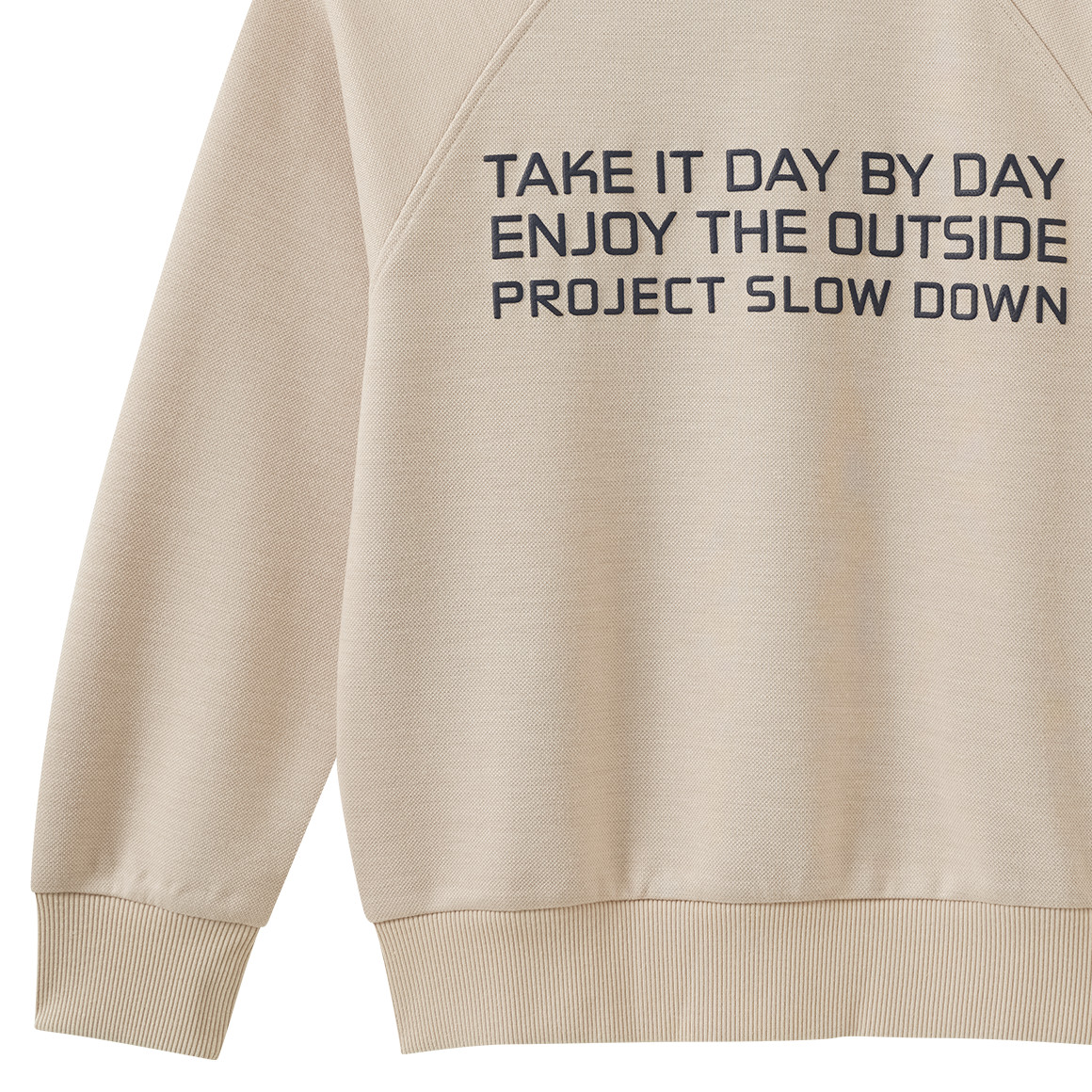 Jungen Sweatshirt in Piqué-Qualität