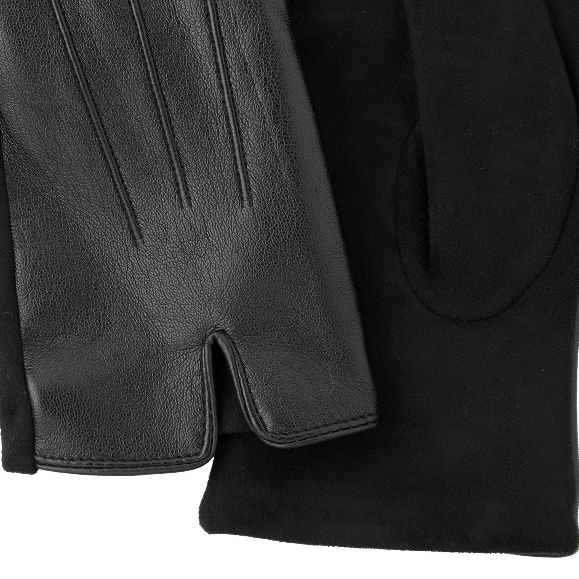 Damen Handschuhe in Leder-Optik
