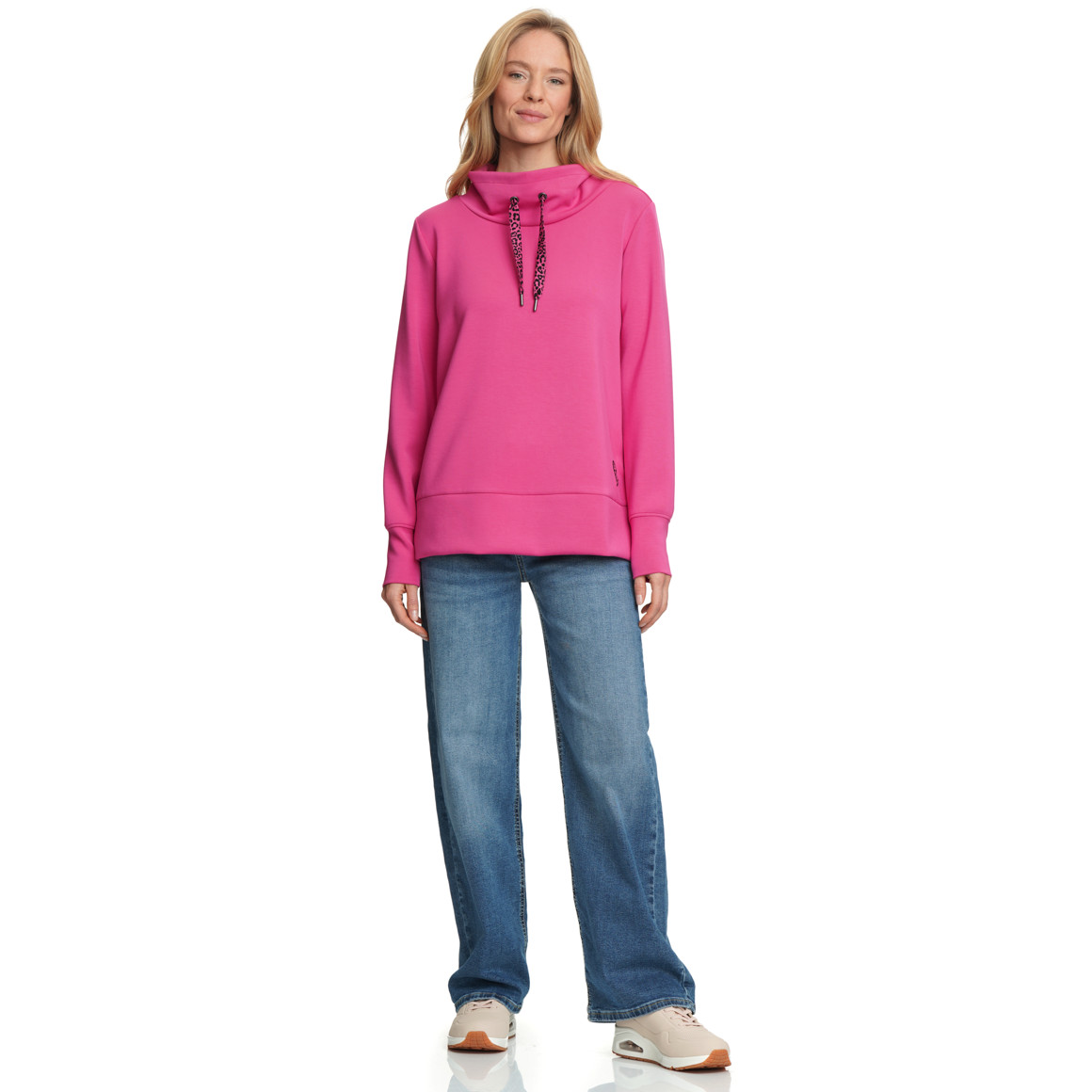 Damen Sweatshirt in Modal-Qualität