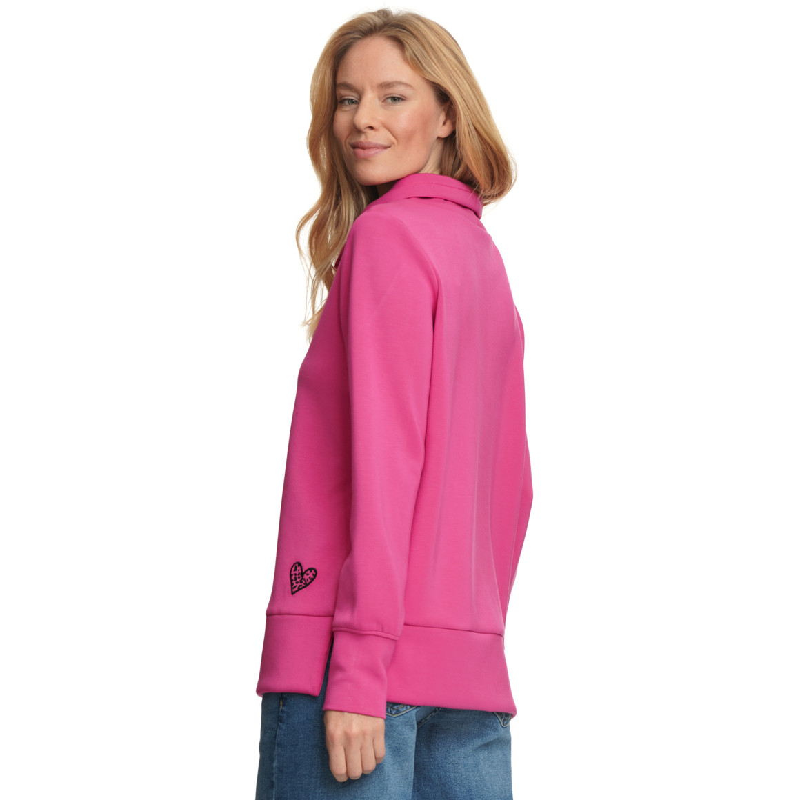Damen Sweatshirt in Modal-Qualität